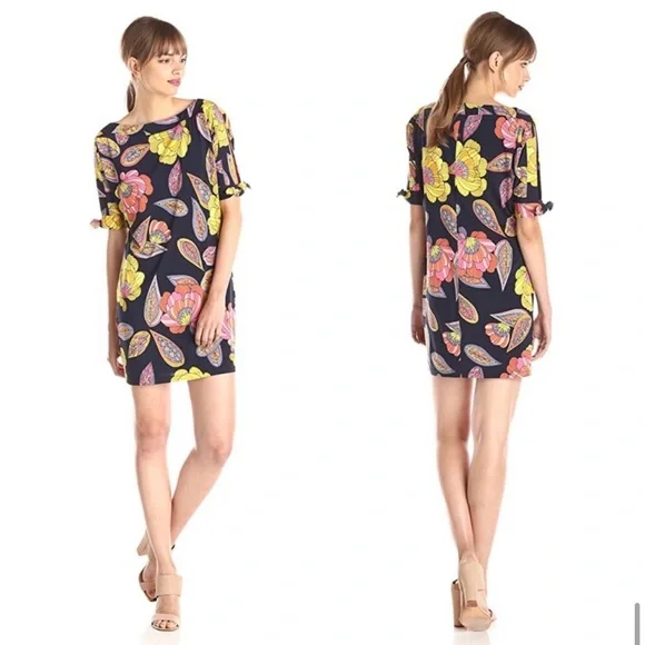 Trina Turk | Dresses | Trina Turk Vinet Escapade Floral Jersey Dress Size 8  | Poshmark
